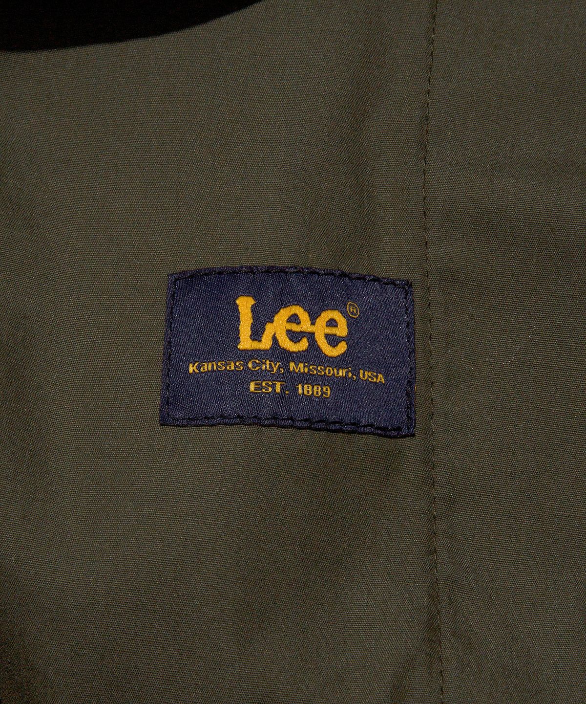 리(LEE) 커브드핏 코듀로이 팬츠 올리브