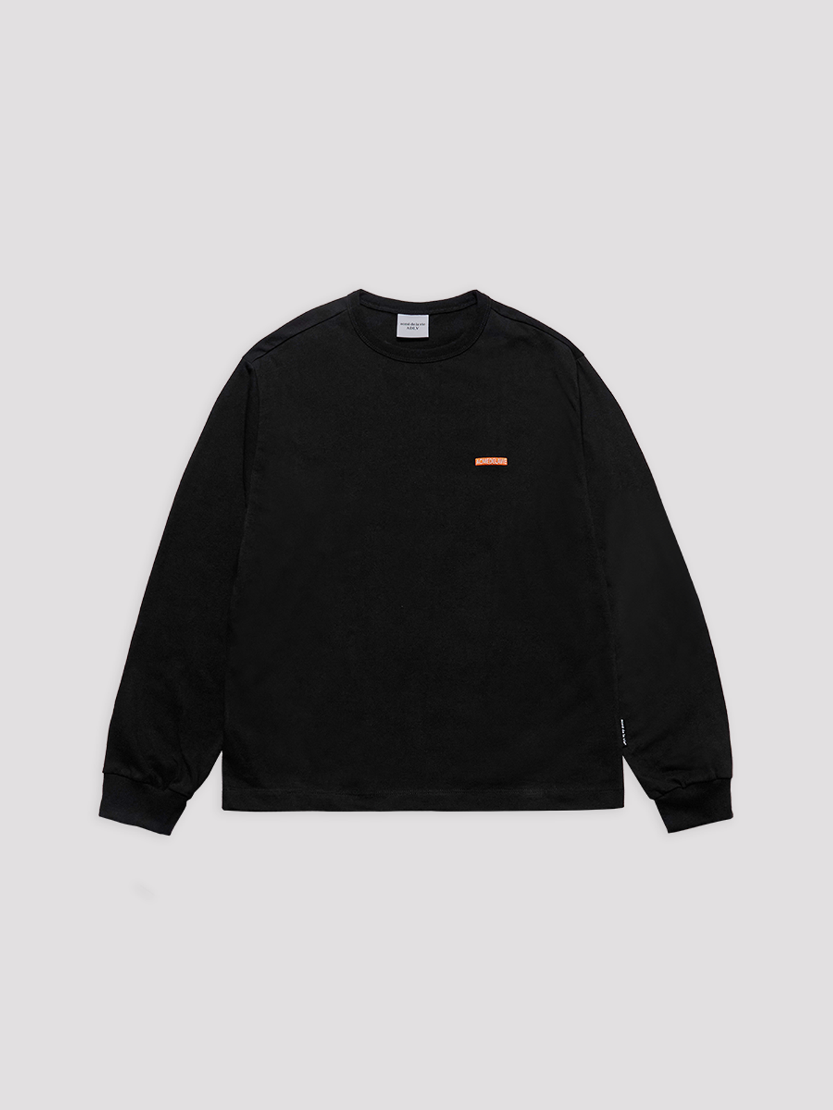 아크메드라비(ACME DE LA VIE) SMALL LOGO EMBROIDERY LONG SLEEVE T-SHIRT