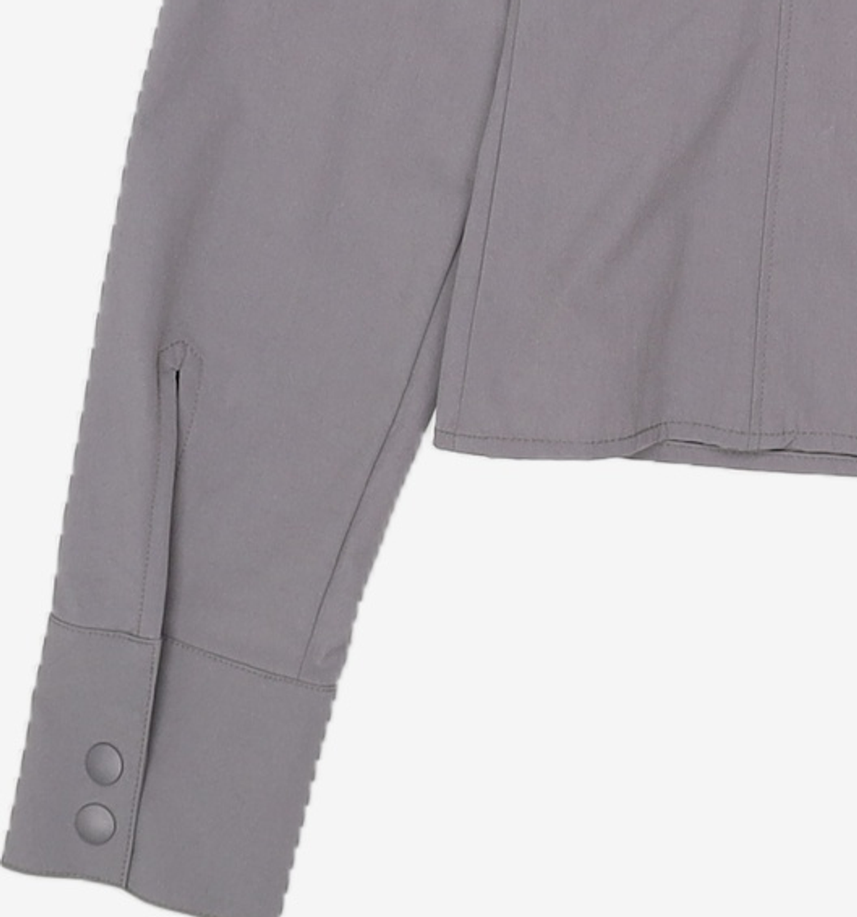 뚜오미오(TUOMIO) SHIRRED SLIM FIT SHIRT S