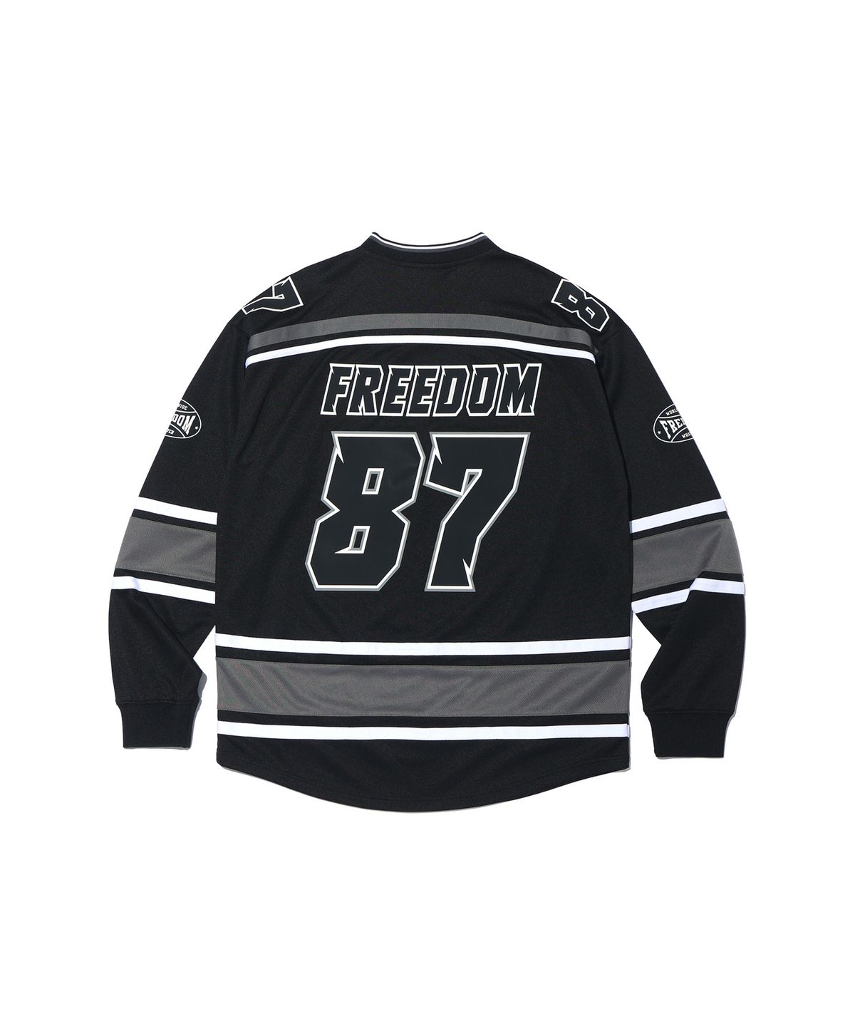 프리덤(FREEDOM) 블럭 하키 져지 (블랙)