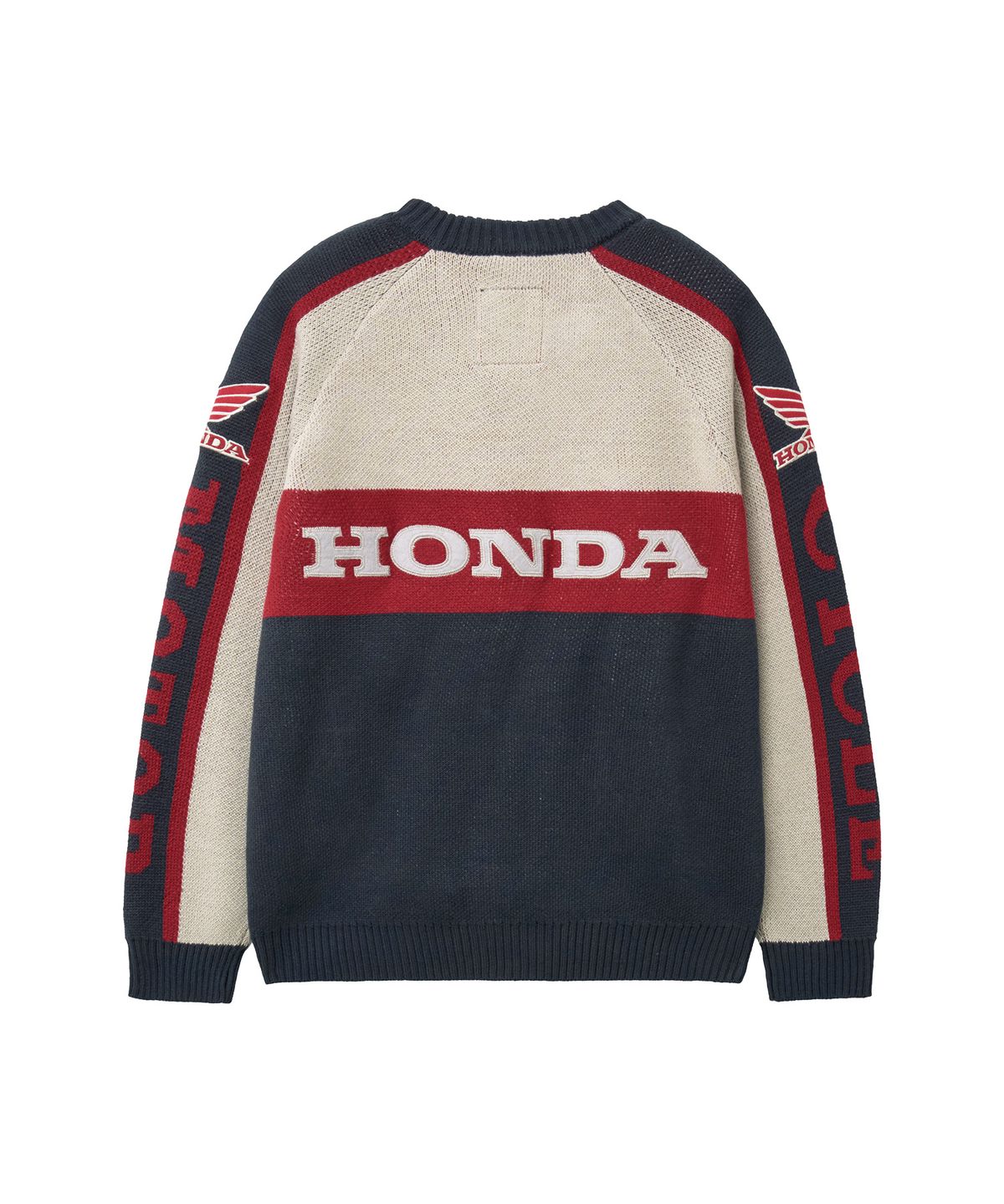 핍스 모터사이클(PHYPS MOTORCYCLE) Big Logo Knit Zip-Up Charcoal