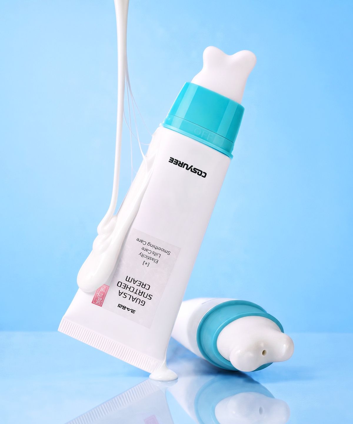 코스유리(COSYUREE) 괄쎄라 리프팅 얼굴 마사지 콜라겐 괄사 밀당 크림 60mL