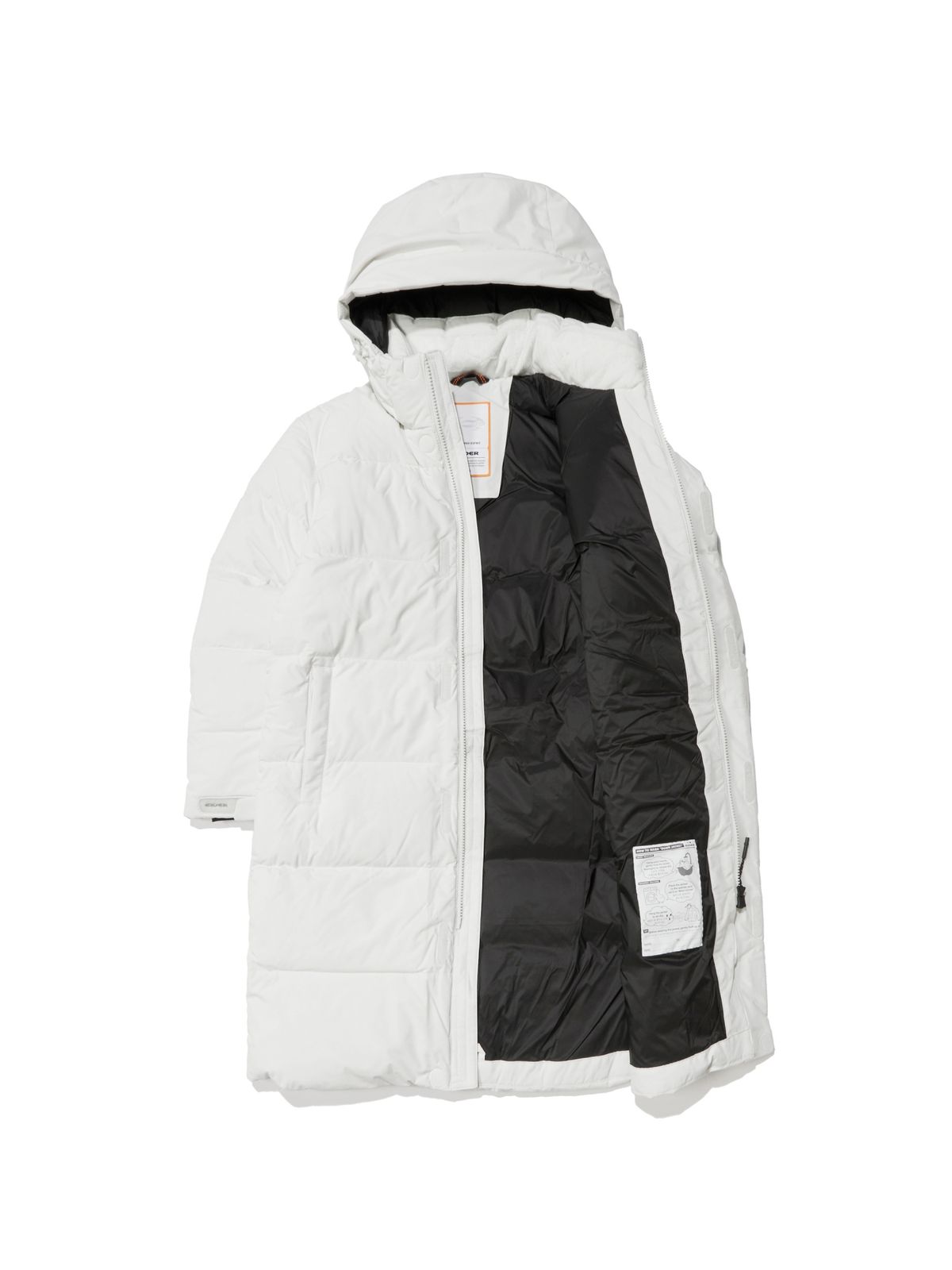 아이더(EIDER) STELOL (스테롤) 키즈 UNI 롱 다운 자켓_Ice Grey_JUW23503C1