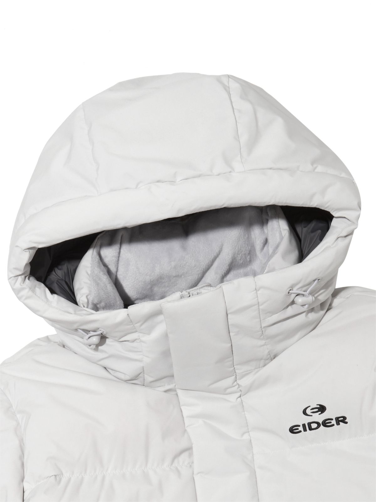 아이더(EIDER) POP ON ZETA 2.5 (제타 2.5) UNI 롱 다운 자켓_Light Grey_DUW25591C2