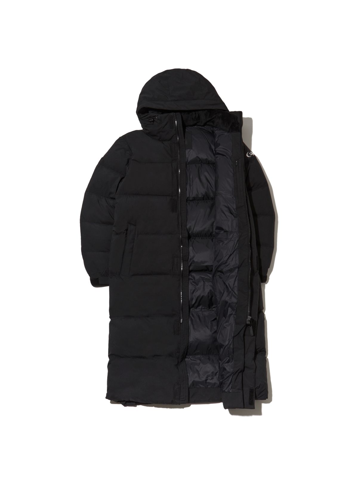 아이더(EIDER) POP ON DELTA 2.5 (델타 2.5) UNI 롱 다운 자켓_Black_DUW25594Z1