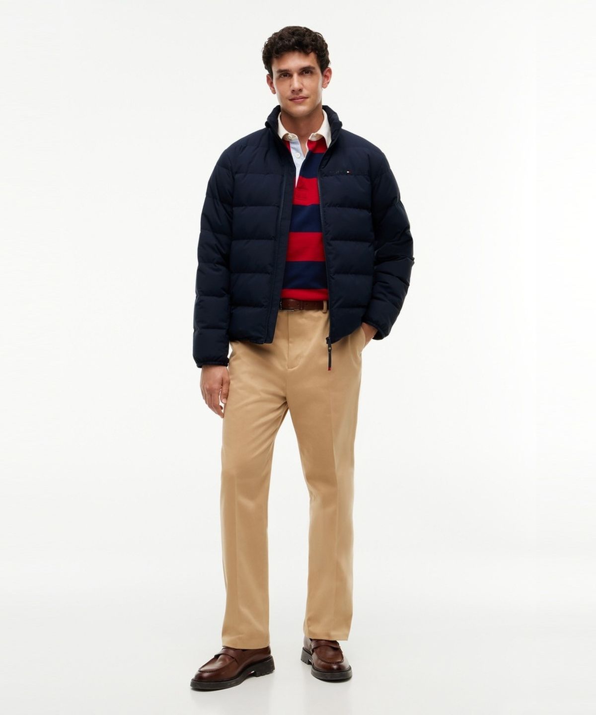 타미힐피거(TOMMY HILFIGER) 구스다운 패커블 재킷 (T12G7QOT130MT2DW5)