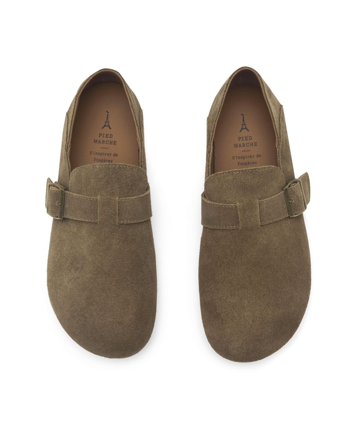 아삐에 마르슈(APIED MARCHE) Malo 2 프렌치 버클 소가죽 플랫 로퍼 2cm -PM3042 (2color)