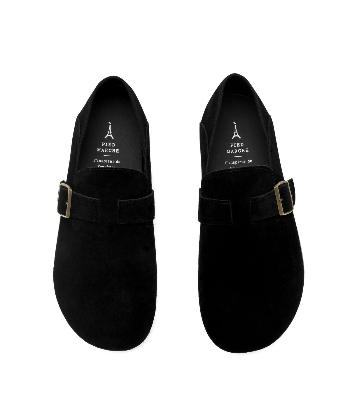 아삐에 마르슈(APIED MARCHE) Malo 2 프렌치 버클 소가죽 플랫 로퍼 2cm -PM3042 (2color)