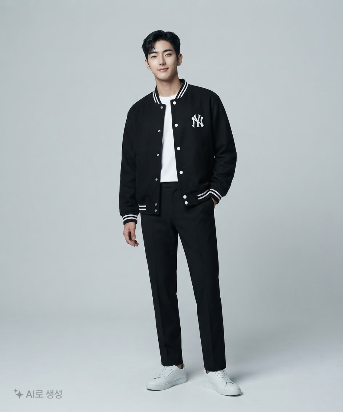 엠엘비(MLB) 팝콘 베이스볼 점퍼 NY XL