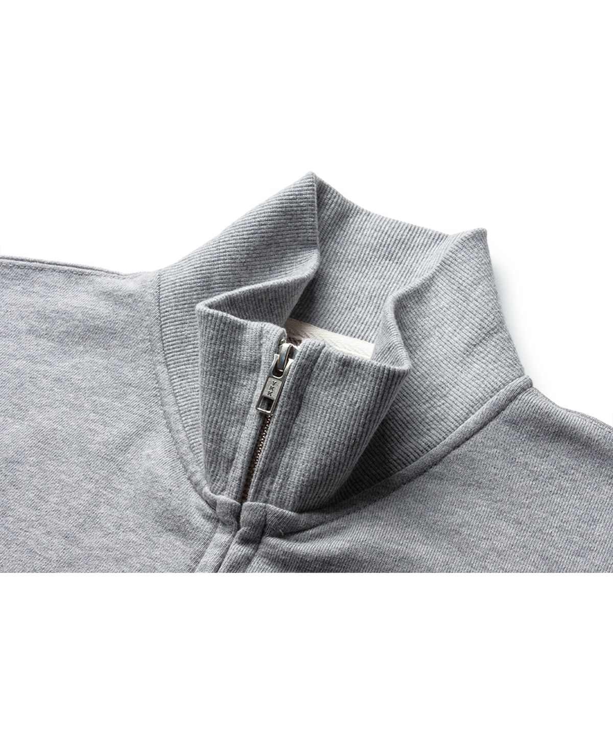 더 레스큐(THE RESQ) CLASSIC PATINA SWEAT TRACK JACKET [ATHLETIC GREY]