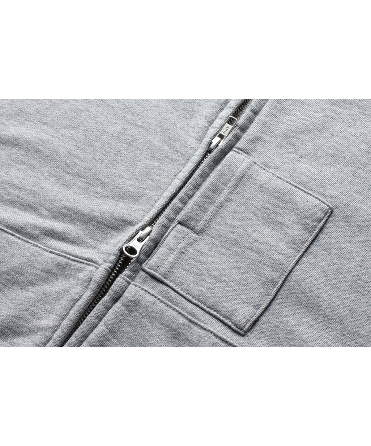 더 레스큐(THE RESQ) CLASSIC PATINA SWEAT TRACK JACKET [ATHLETIC GREY]