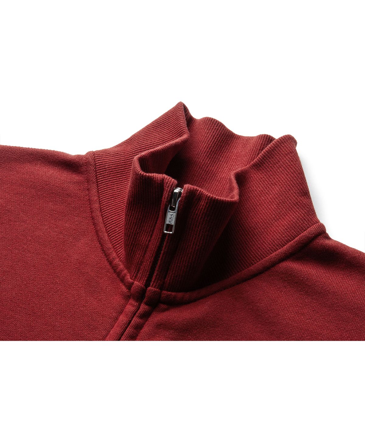 더 레스큐(THE RESQ) CLASSIC PATINA SWEAT TRACK JACKET [VINTAGE CRIMSON]