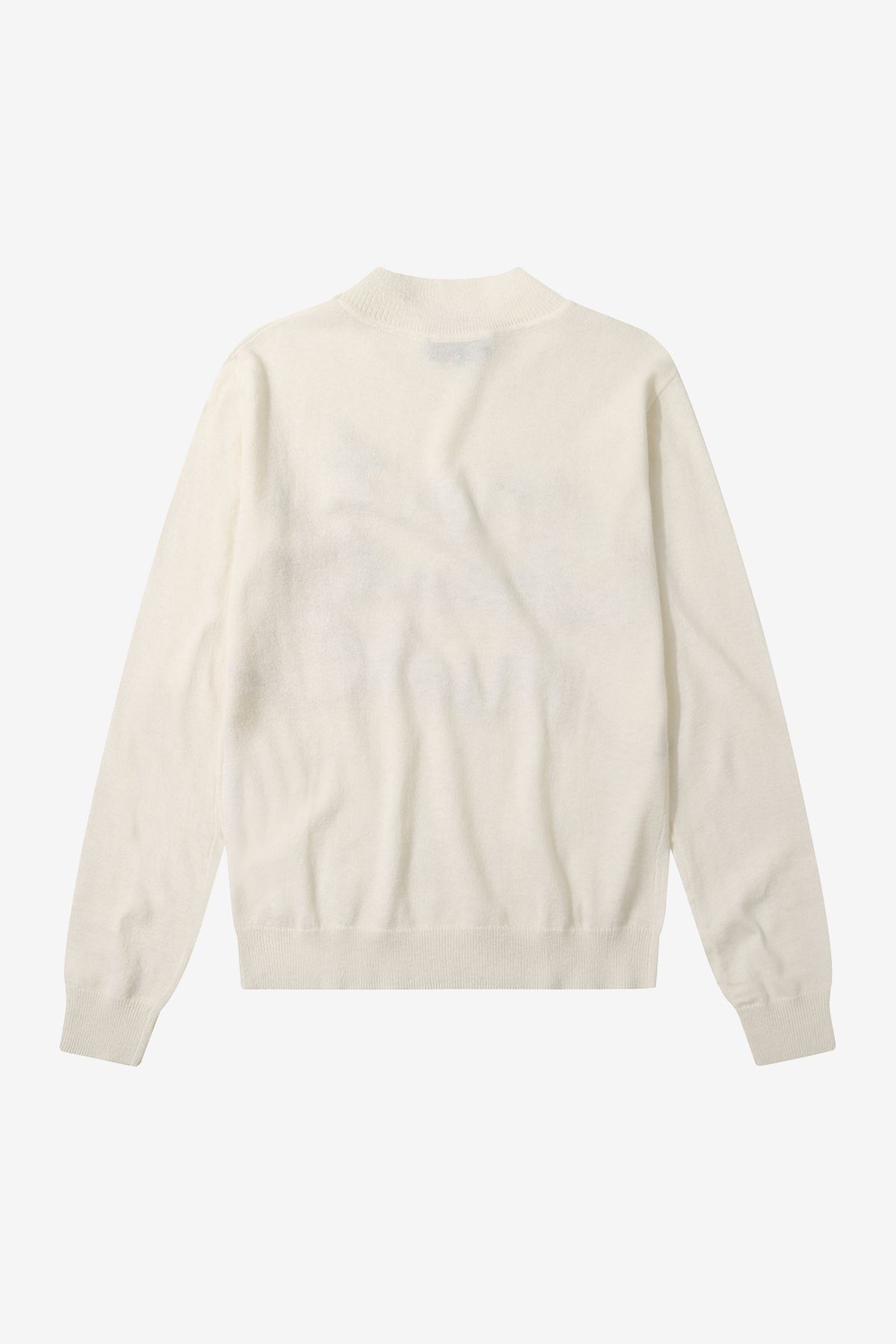 르몽생미셸(LE MONT ST MICHEL) Embroidery sweater_White