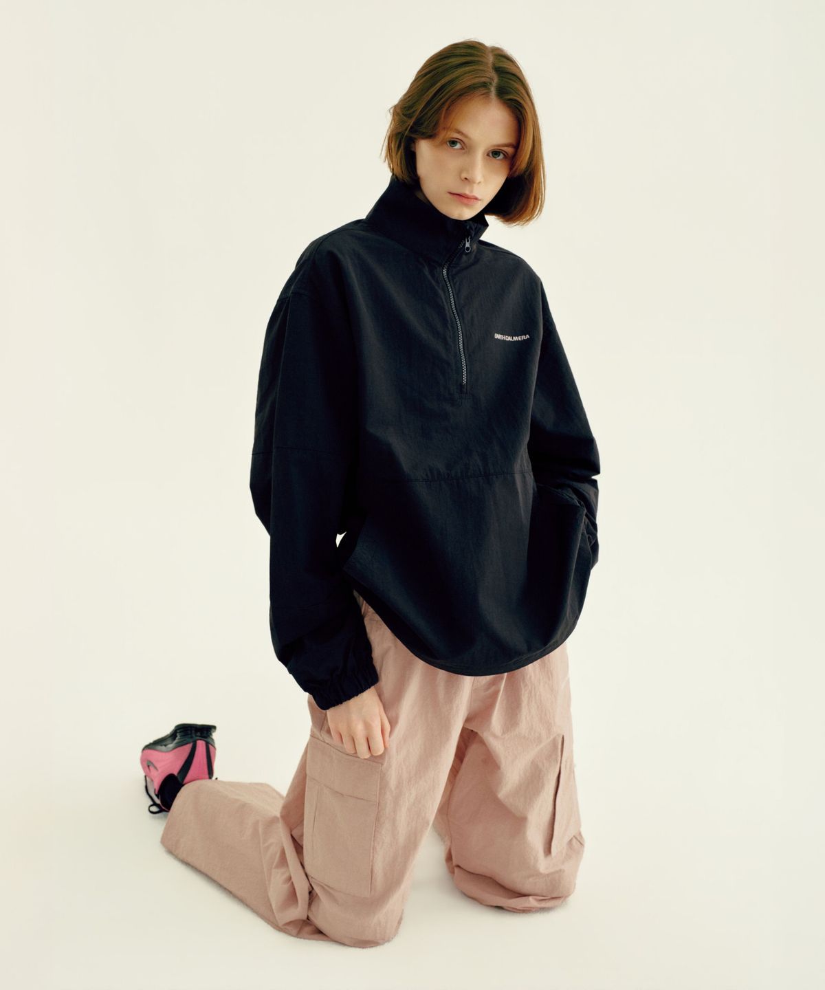 얼스캄에라(EARTH CALM ERA) 라이트웨이트 파라수트 카고 팬츠(UNISEX)_4컬러