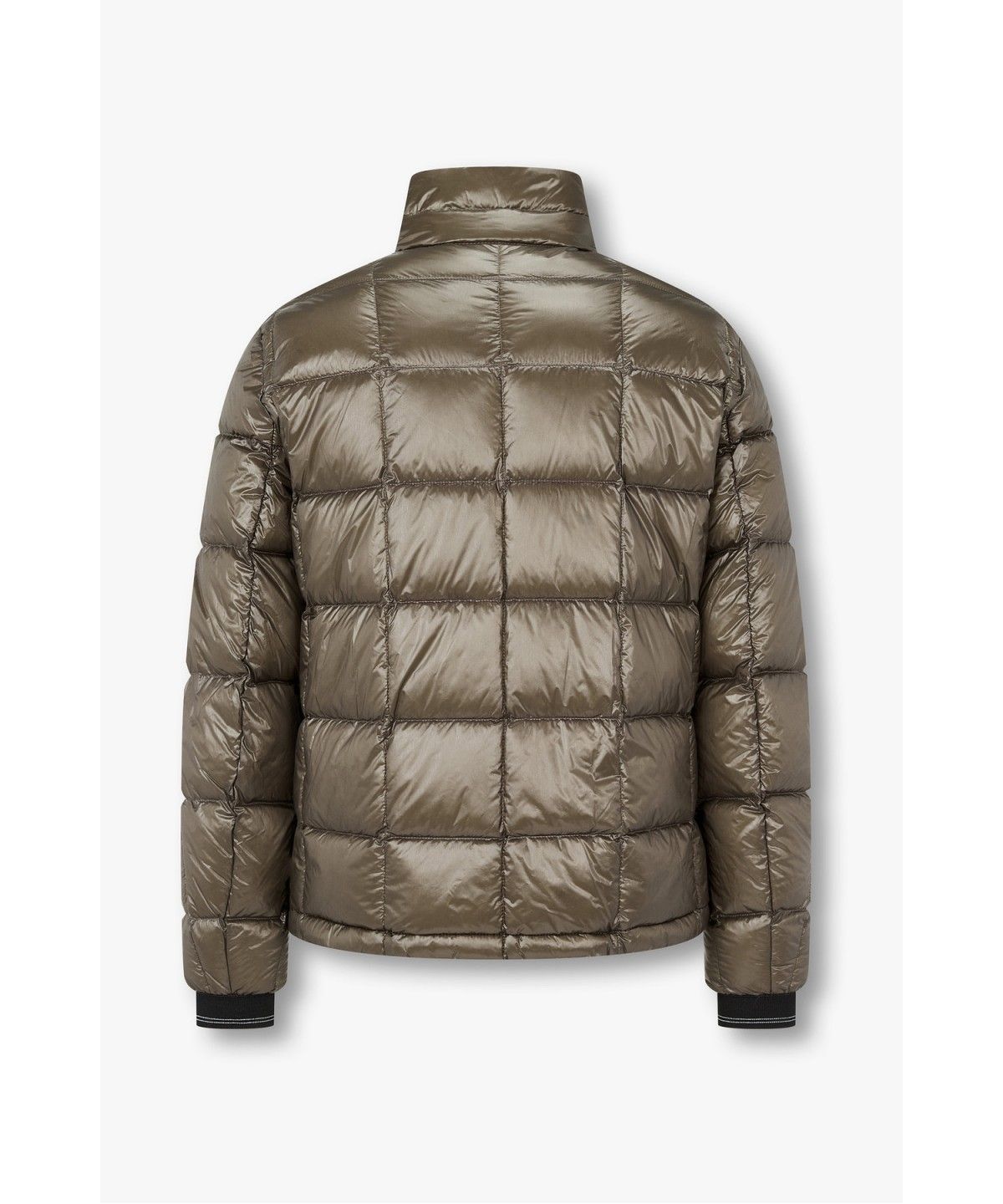 아르마니 익스체인지(ARMANI EXCHANGE) 남성 글로시 스퀘어 퀼팅 다운 패딩 자켓 _블론드_A416310013