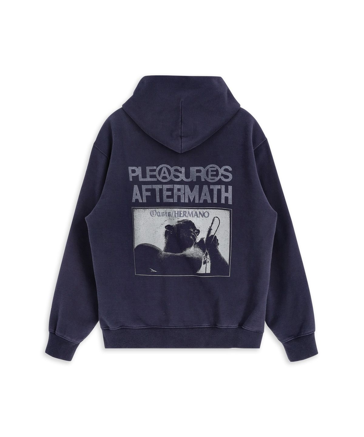 애프터매스(AFTERMATH) ATM X PLEASURES SPRITUAL WASHED HOODIE ZIP