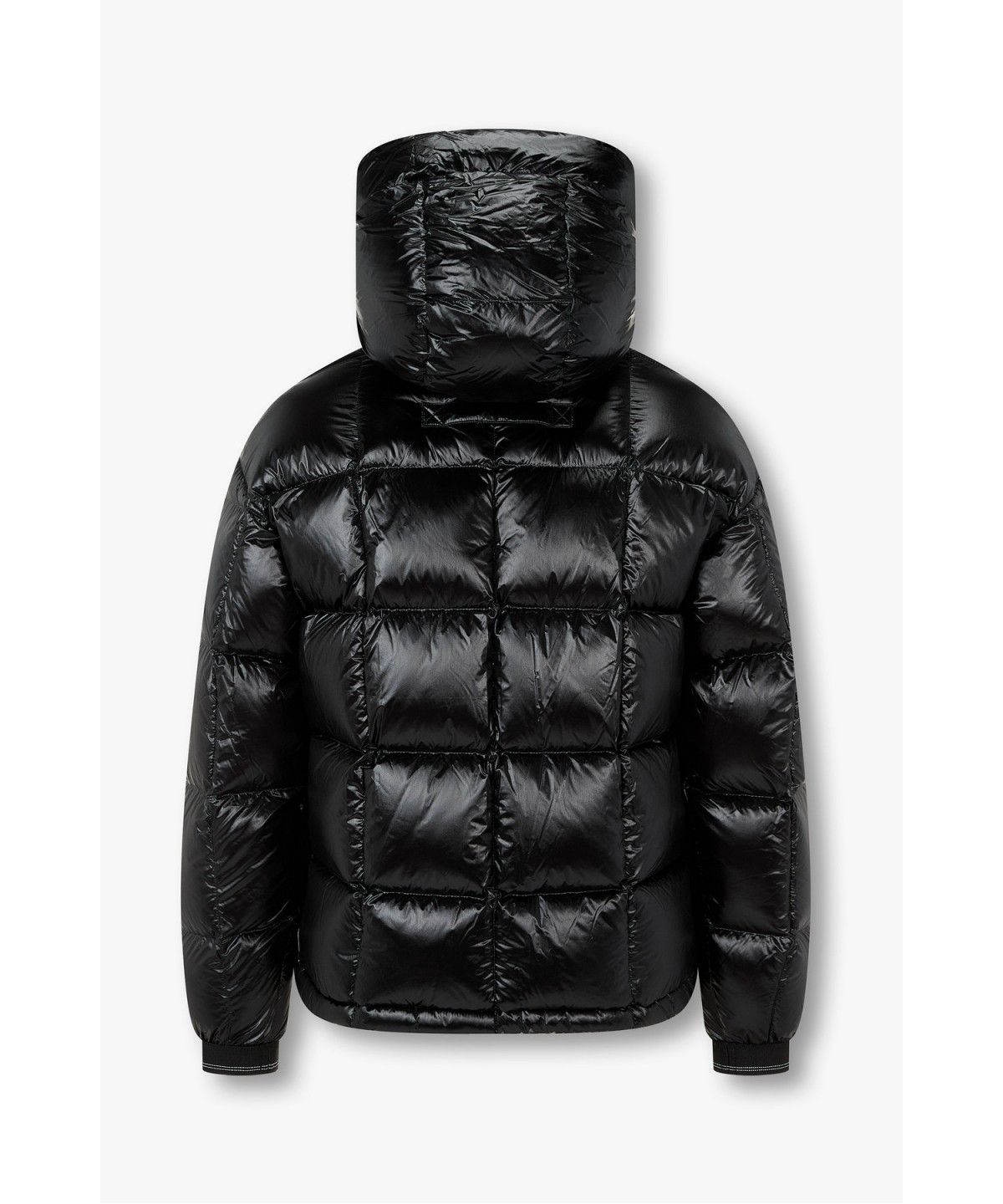아르마니 익스체인지(ARMANI EXCHANGE) 남성 스퀘어 퀼팅 후디 다운 패딩 자켓 _블랙_A416310009