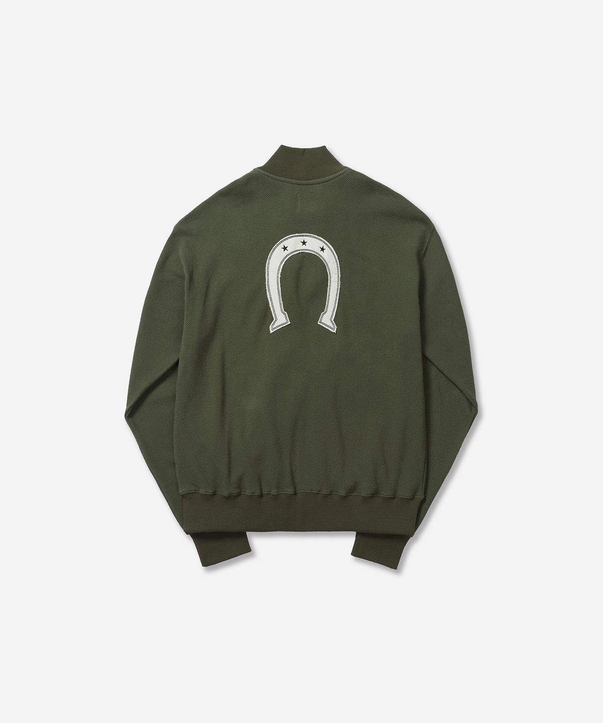 사일런트실러블(SILENTSYLLABLE) Horseshoe zip-up jacket / Khaki