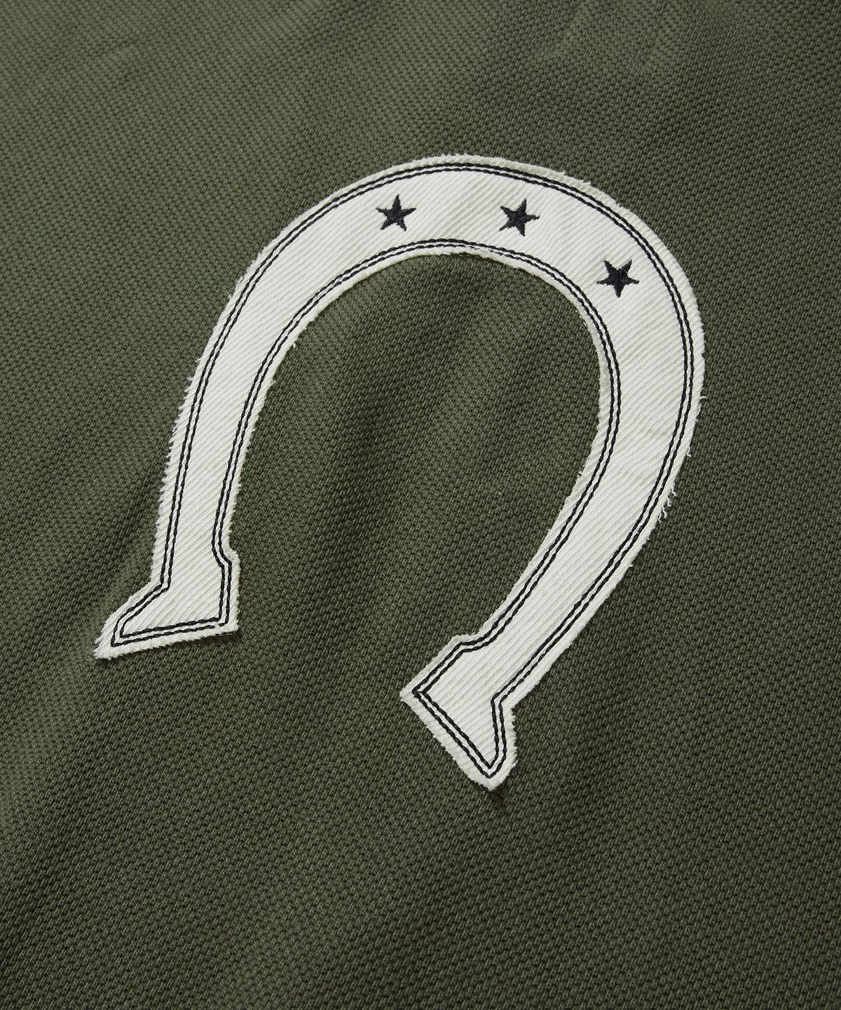 사일런트실러블(SILENTSYLLABLE) Horseshoe zip-up jacket / Khaki