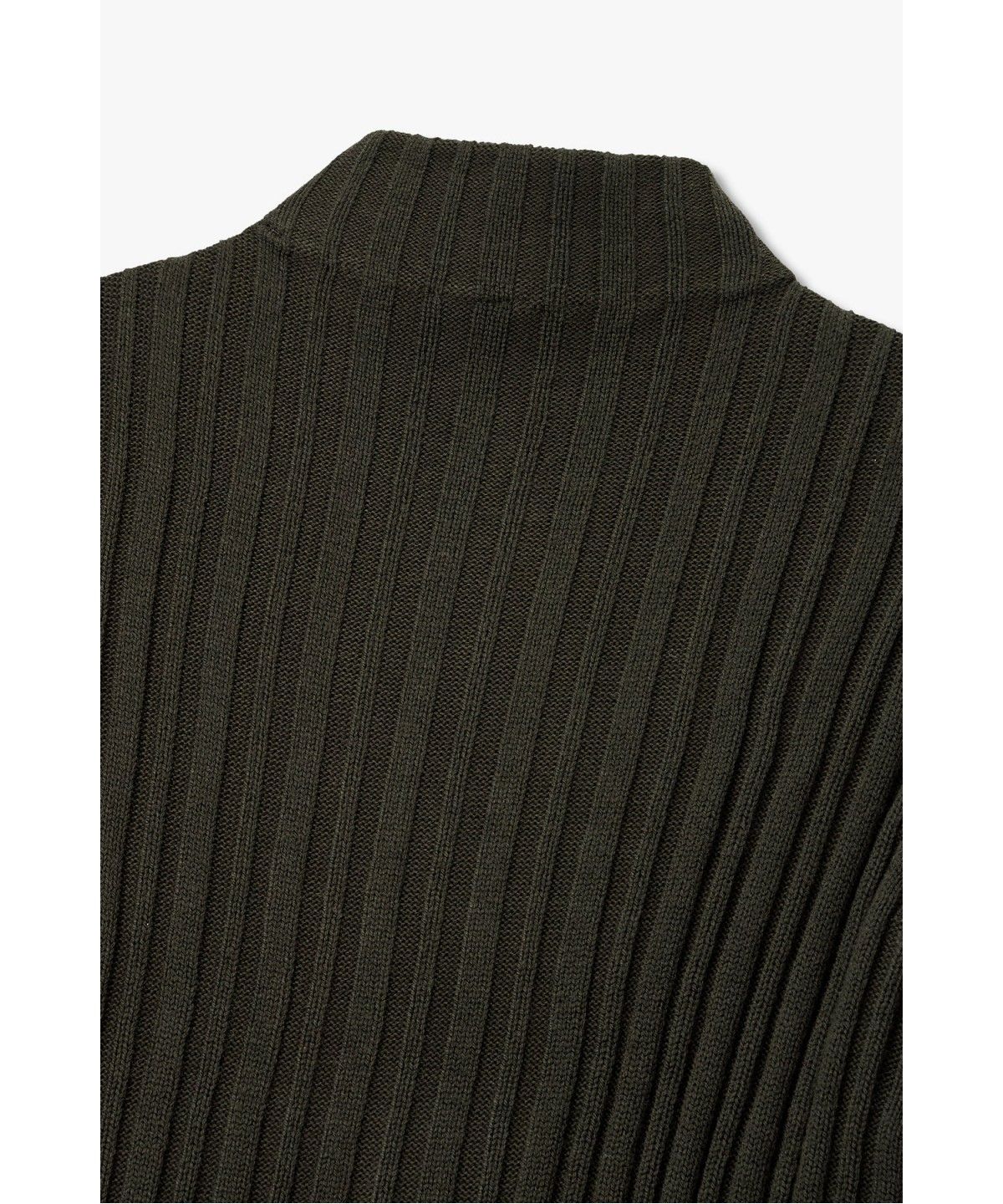 아르마니 익스체인지(ARMANI EXCHANGE) 남성 리브드 하이넥 집업 가디건 _파티그_A416332016