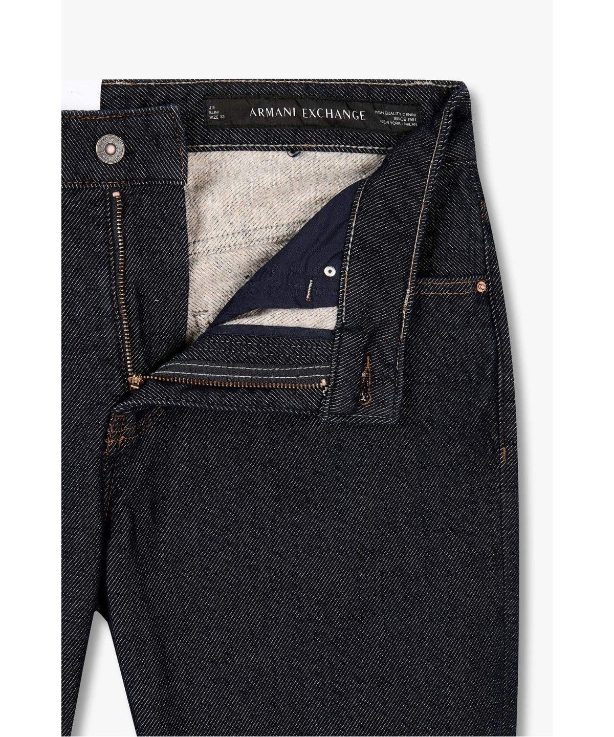 아르마니 익스체인지(ARMANI EXCHANGE) 남성 인디고 슬림 핏 데님 팬츠 _네이비_A416340009