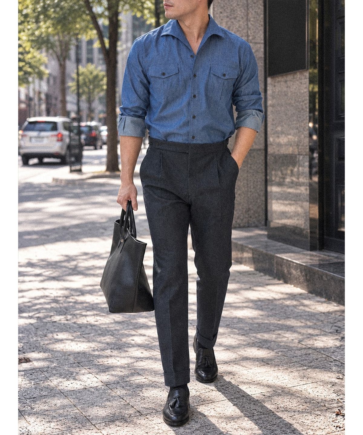 올클래식(ALLCLASSIC) Cimer Tassel Loafers #4415 [Black vegetable]