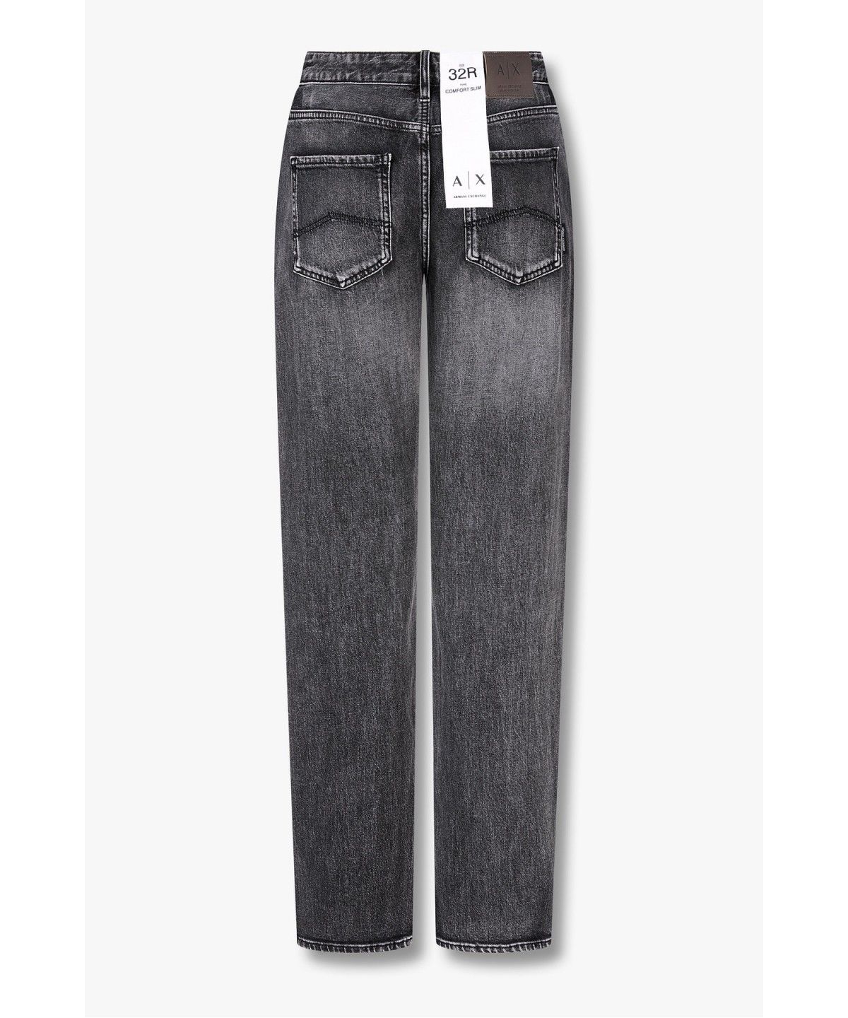 아르마니 익스체인지(ARMANI EXCHANGE) 남성 컴포트 슬림 핏 데님 팬츠 _워시드 블랙_A416340002
