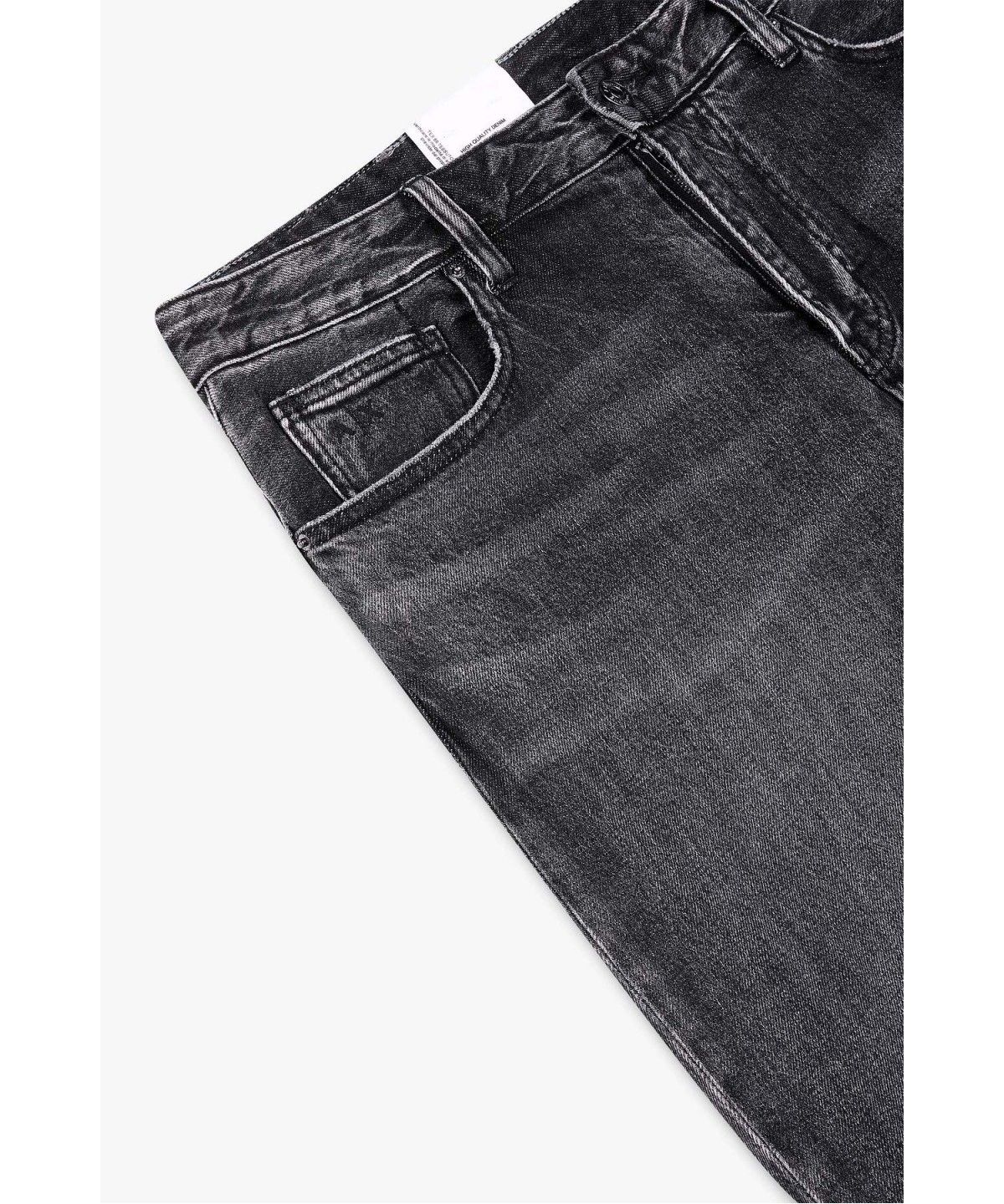 아르마니 익스체인지(ARMANI EXCHANGE) 남성 컴포트 슬림 핏 데님 팬츠 _워시드 블랙_A416340002