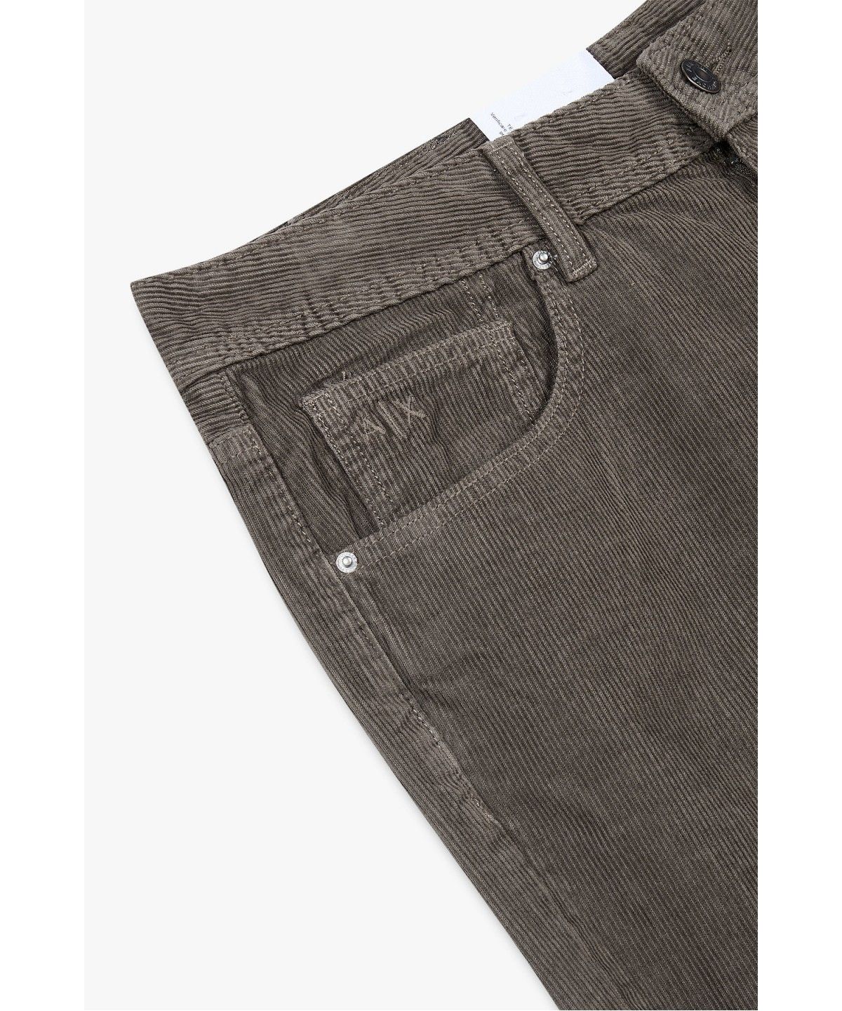 아르마니 익스체인지(ARMANI EXCHANGE) 남성 코듀로이 스트레이트 팬츠 _카키_A416340005