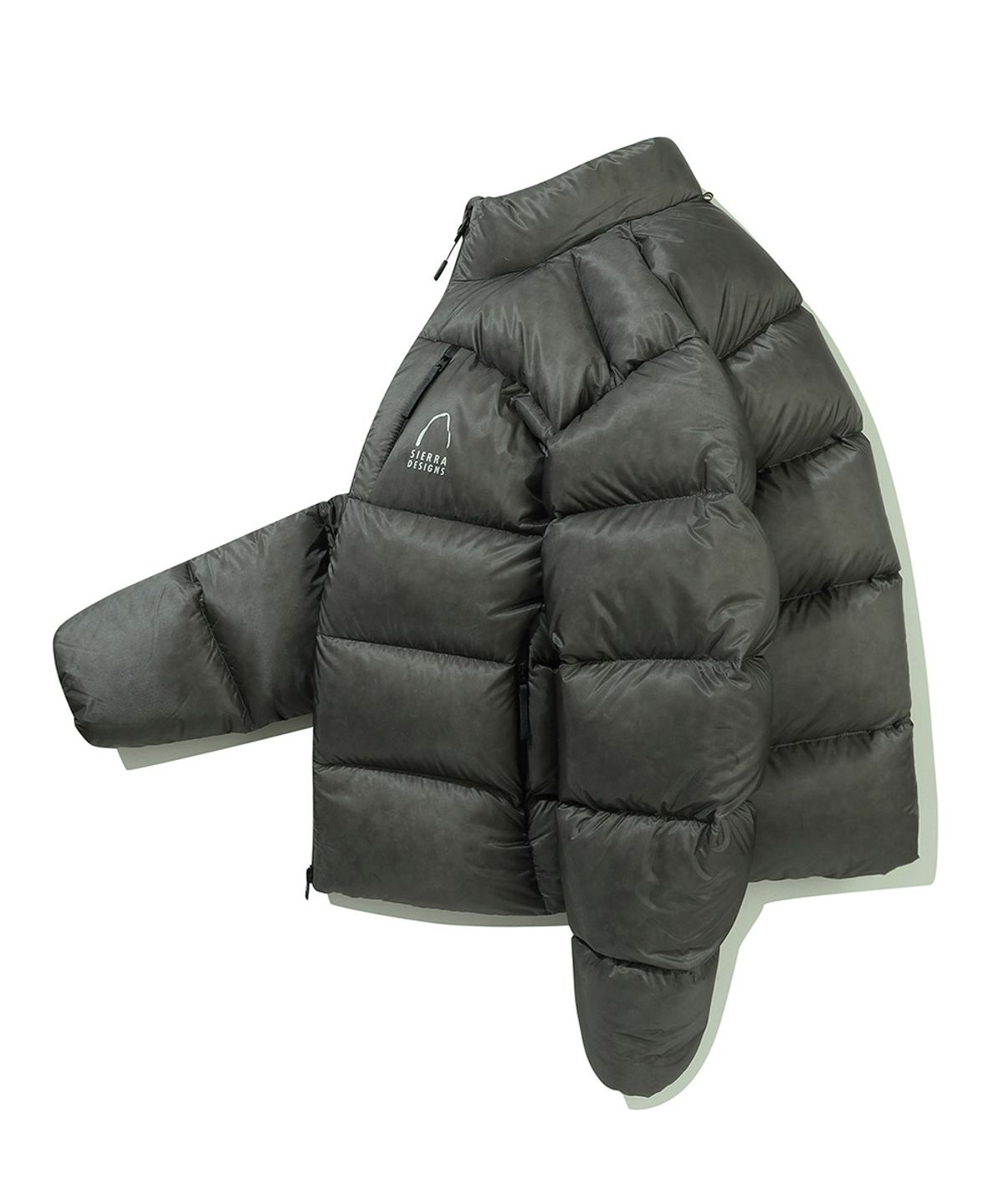 시에라디자인(SIERRA DESIGNS) W) 뮤어 스탠드넥 구스다운 자켓 CHARCOAL