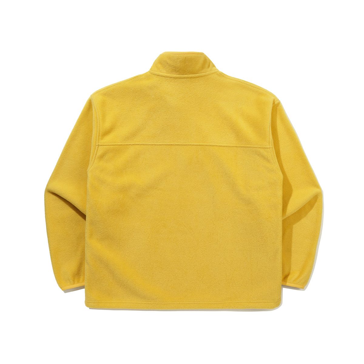 코닥(KODAK) 컬러라마 스탠넥 반집업 후리스 YELLOW