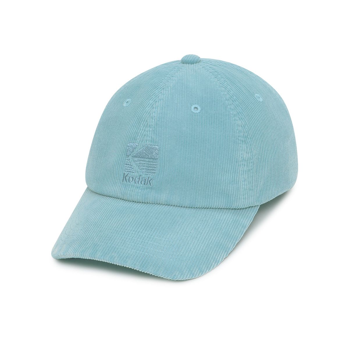 코닥(KODAK) 코듀로이 워싱 로고 볼캡 SKY BLUE