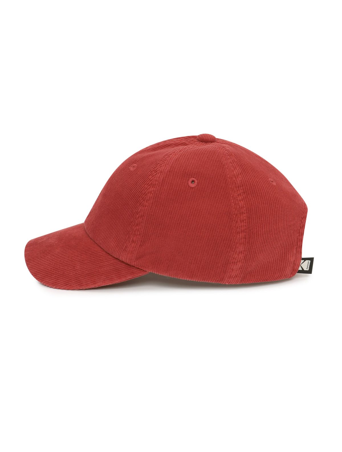 코닥(KODAK) 코듀로이 워싱 로고 볼캡 RED