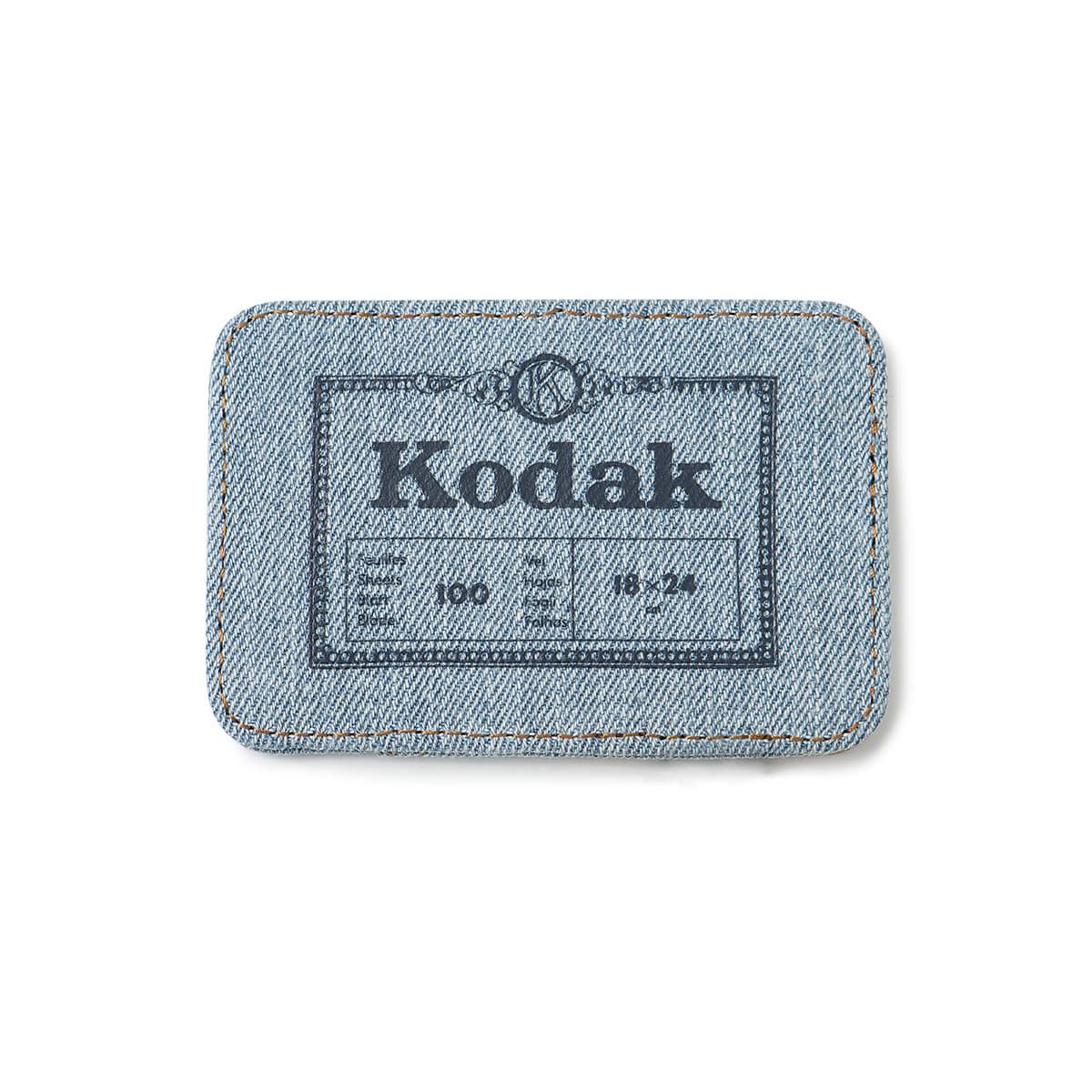 코닥(KODAK) 데님 레더패치 웰렛 BLUE