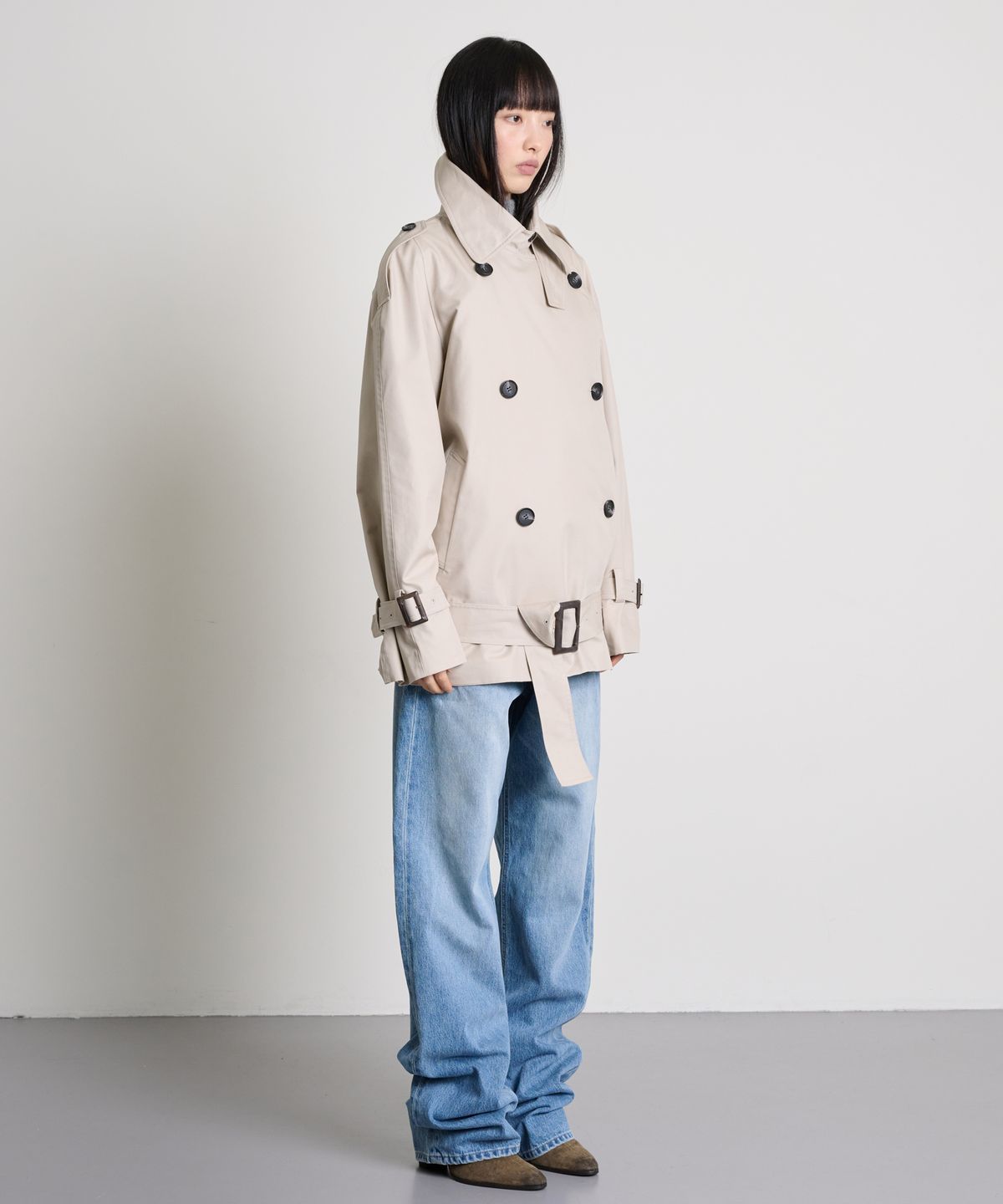 더애틋(THE AÉTUT) Low Belted Trench Coat_Beige