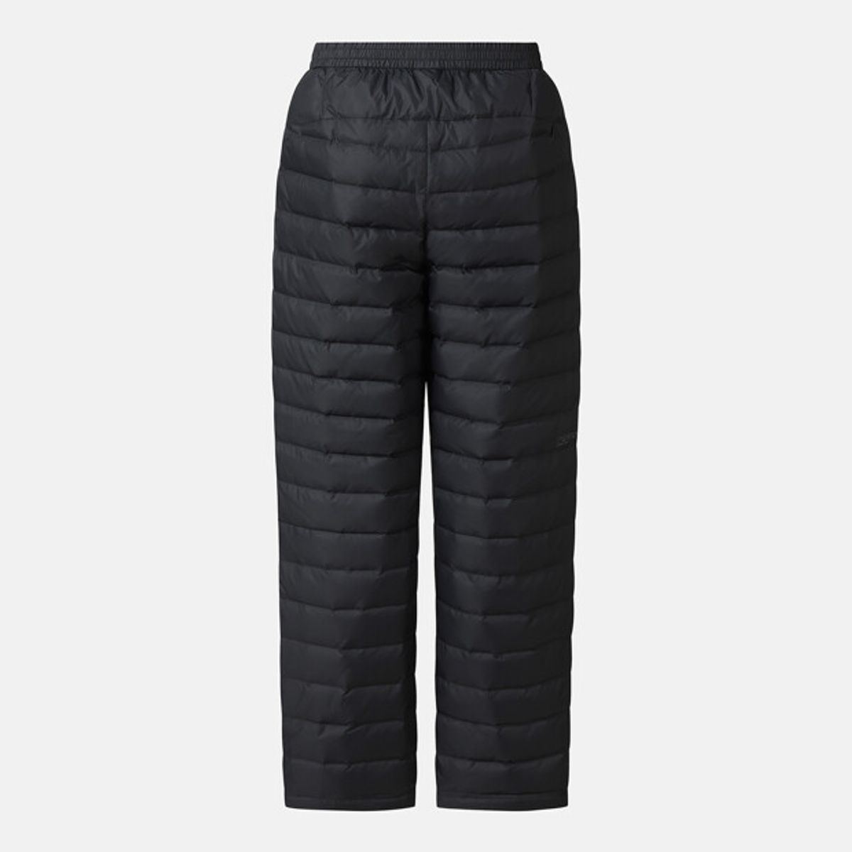 데상트(DESCENTE) 남성 DE:LIGHT 퍼텍스 덕 다운 팬츠 블랙 SR321SPT95