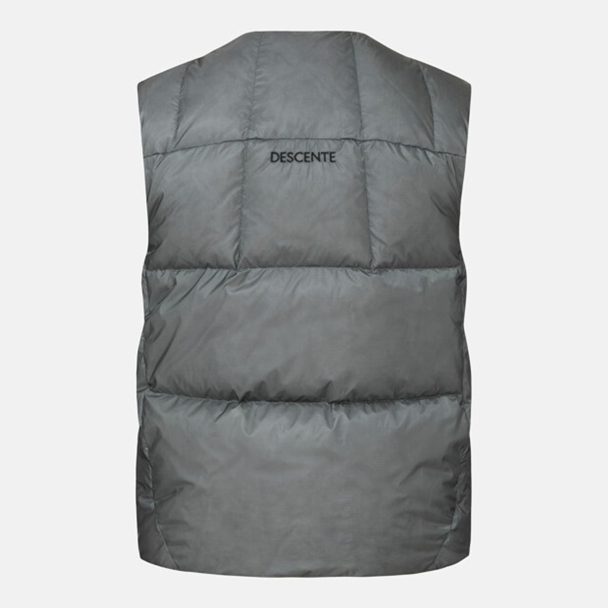 데상트(DESCENTE) 남성 DE:LIGHT 경량 다운 베스트 차콜 SR321SDV96