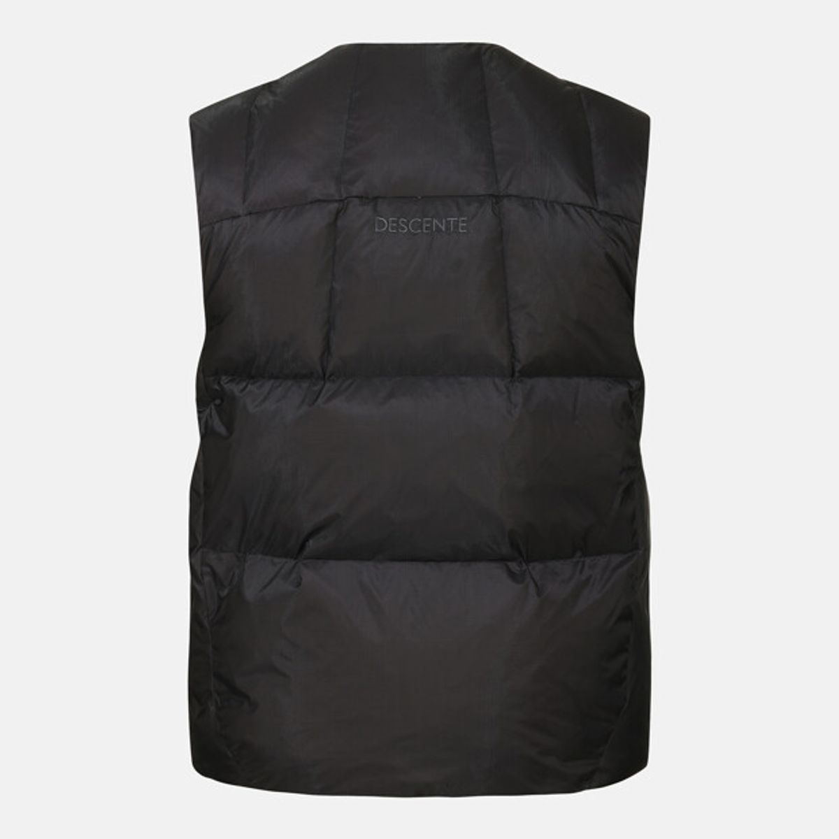 데상트(DESCENTE) 남성 DE:LIGHT 경량 다운 베스트 블랙 SR321SDV96