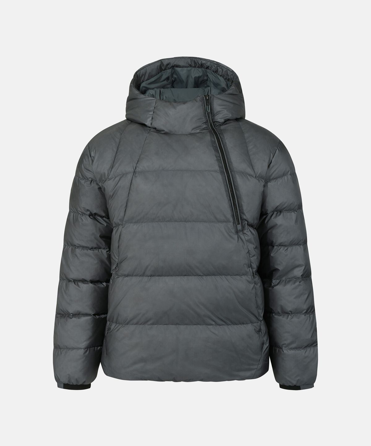 데상트(DESCENTE) 남성 DE:LIGHT 경량 다운 아노락 차콜 SR321SAN97