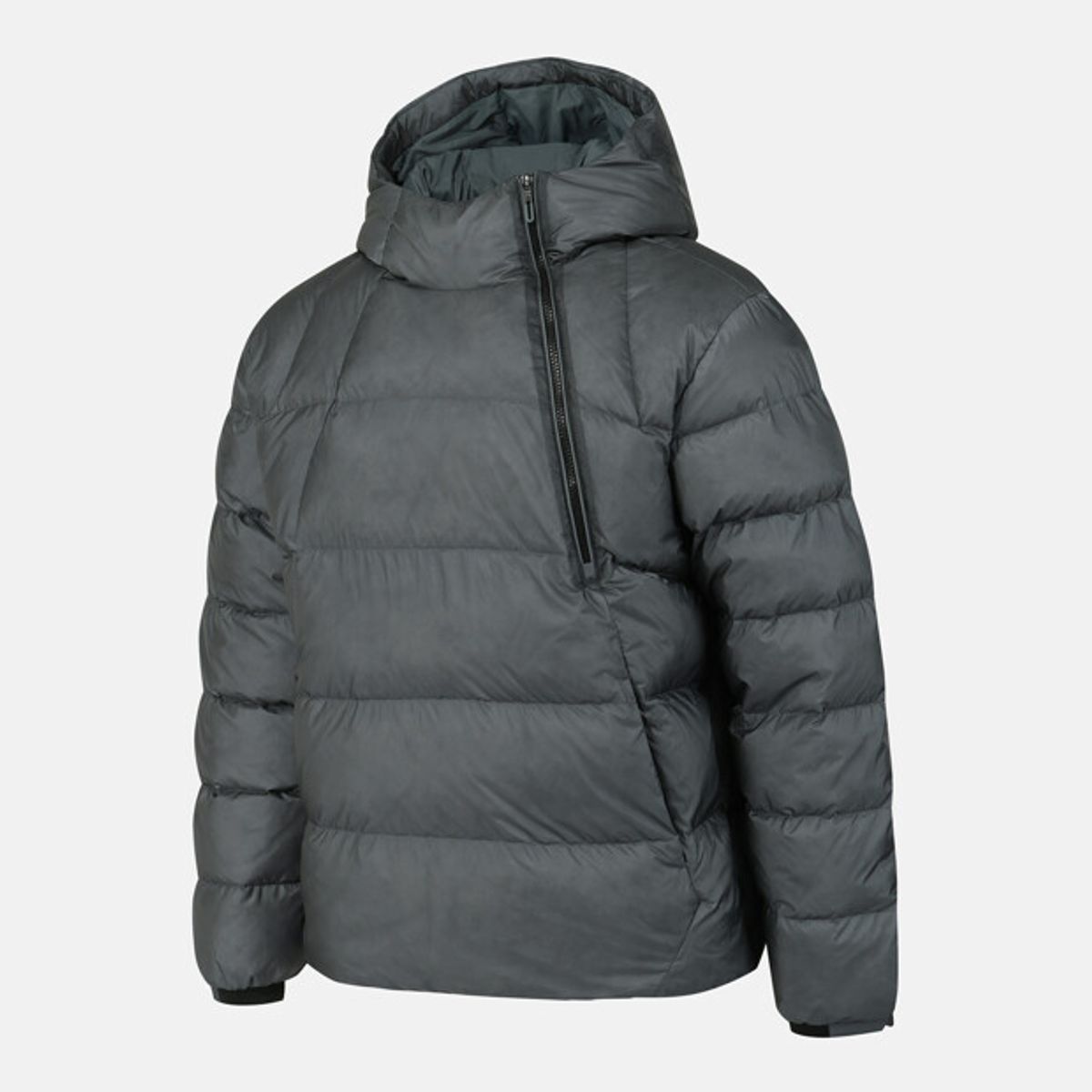 데상트(DESCENTE) 남성 DE:LIGHT 경량 다운 아노락 차콜 SR321SAN97