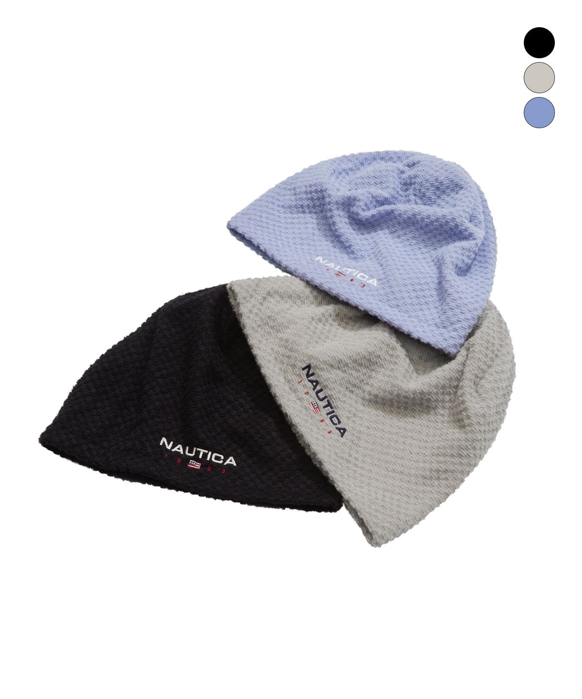 노티카(NAUTICA) 폴라 벤트 비니(3colors) NCA1786
