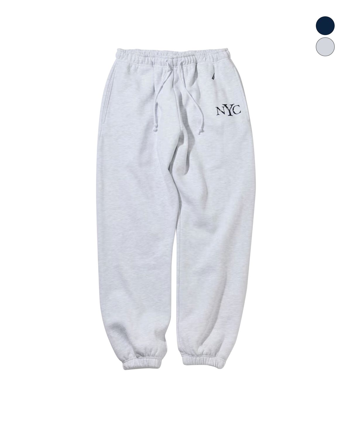 노티카(NAUTICA) NYC 로고 스웨트팬츠(기모)(2colors) JPL6216
