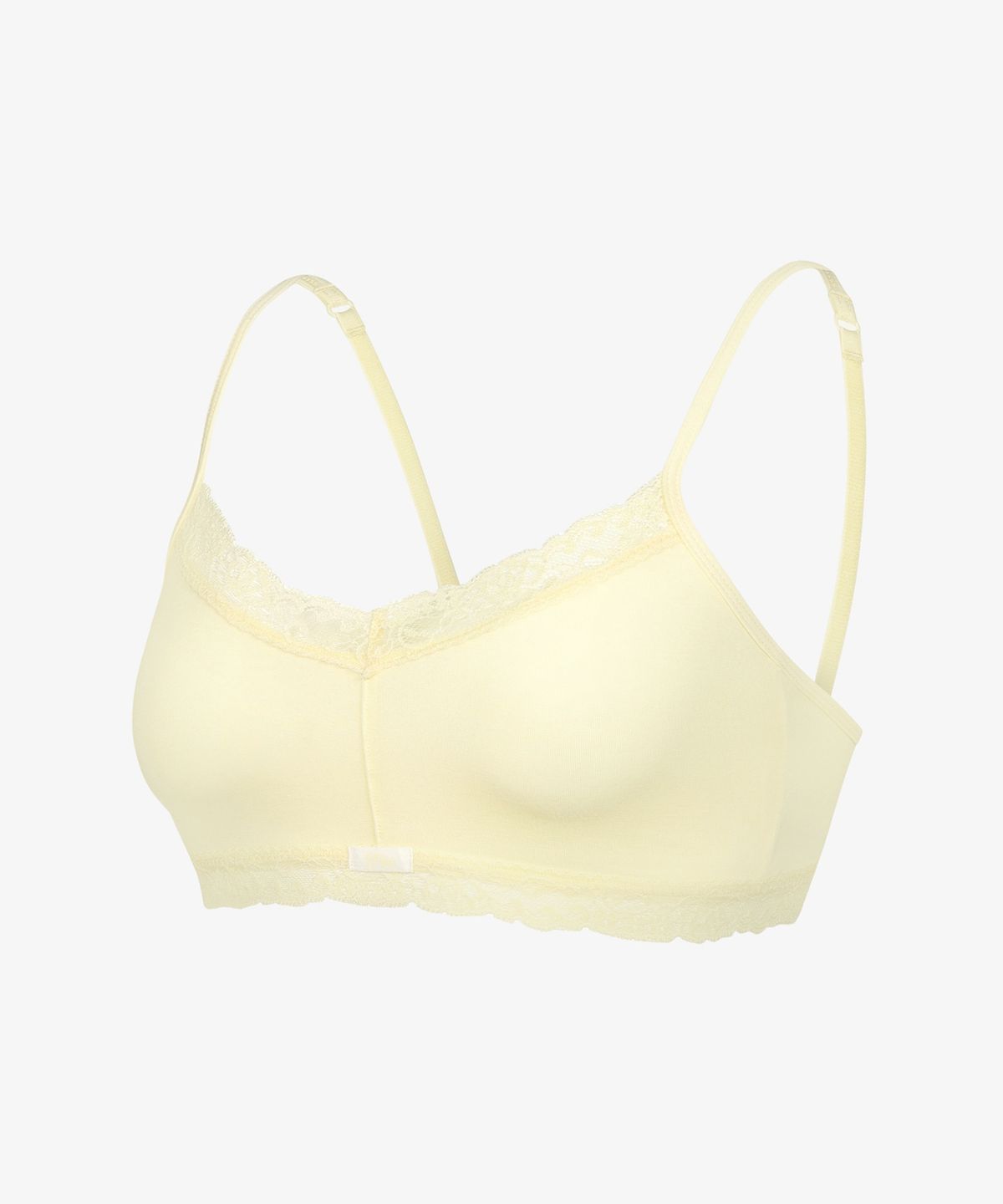 휠라언더웨어(FILA UNDERWEAR) 러버스 스쿱넥 브라 세트 Lemon Color