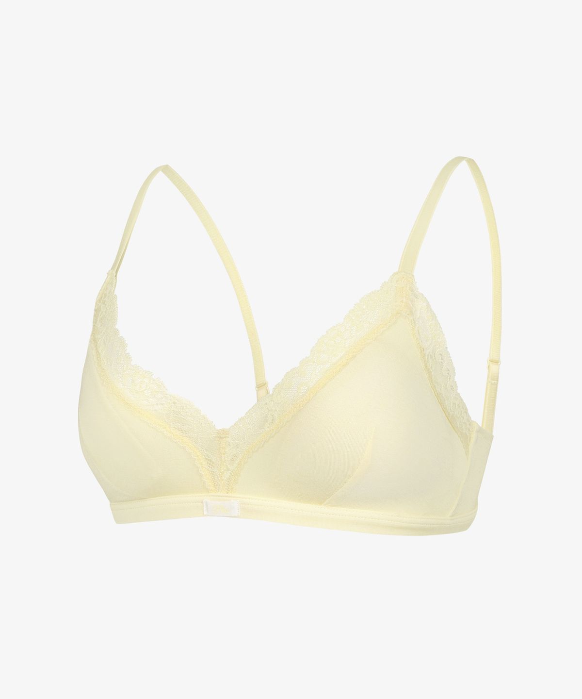 휠라언더웨어(FILA UNDERWEAR) 러버스 트라이앵글 브라 세트 Lemon Color