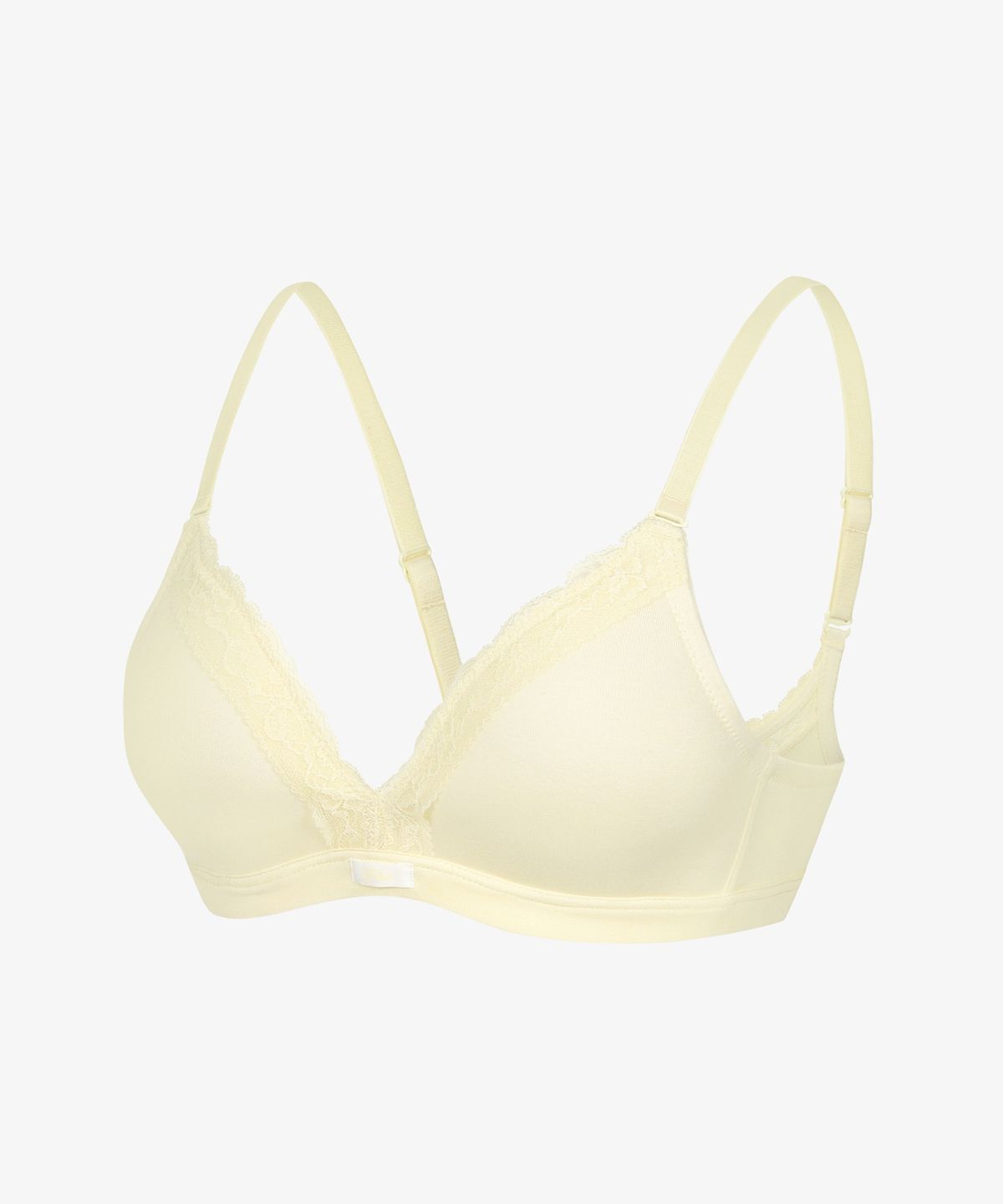 휠라언더웨어(FILA UNDERWEAR) 러버스 노와이어 브라 세트 Lemon Color