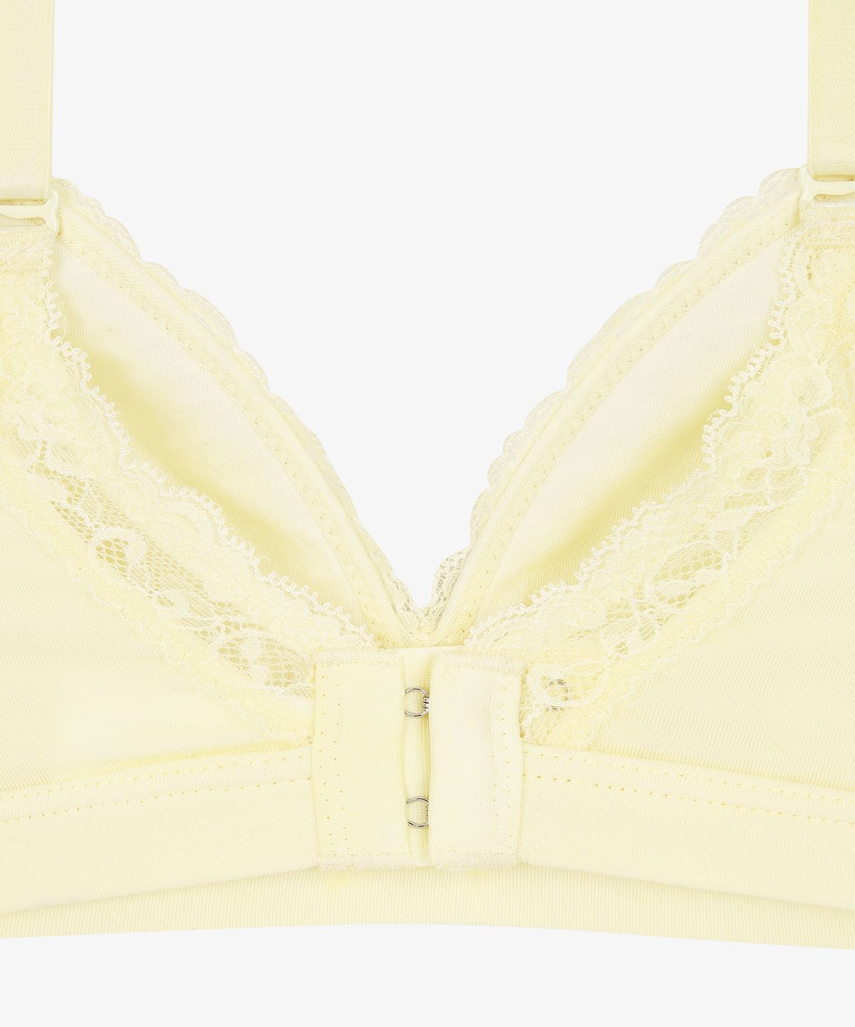 휠라언더웨어(FILA UNDERWEAR) 러버스 노와이어 브라 세트 Lemon Color