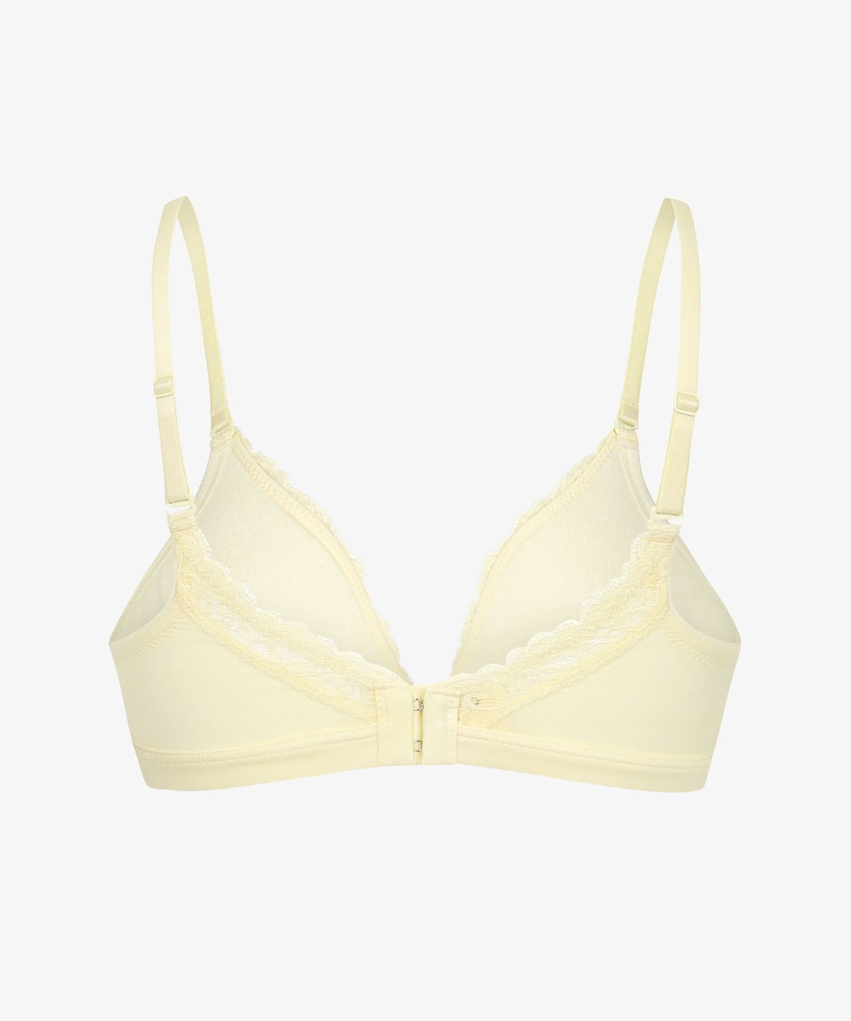 휠라언더웨어(FILA UNDERWEAR) 러버스 노와이어 브라 세트 Lemon Color