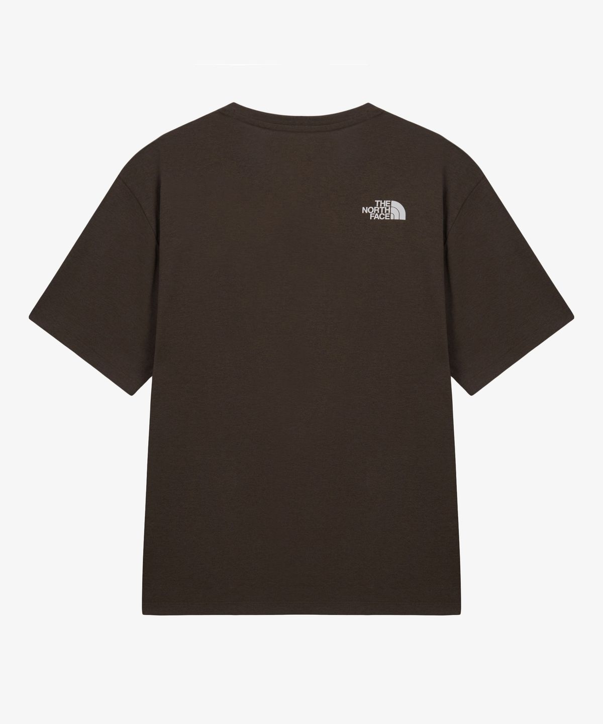 노스페이스(THE NORTH FACE) NT7US85B 남성 노-보더스 반팔 티셔츠 2 COFFEE BROWN