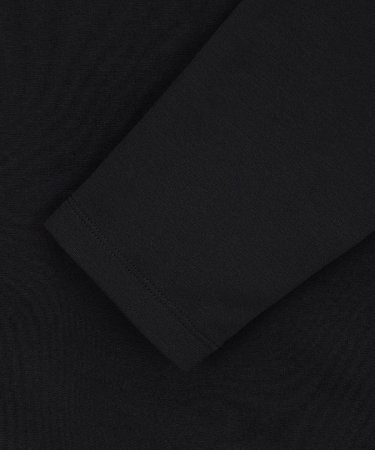 노스페이스(THE NORTH FACE) NT7QS51A 남성 코지 플렉스 긴팔 폴로 BLACK