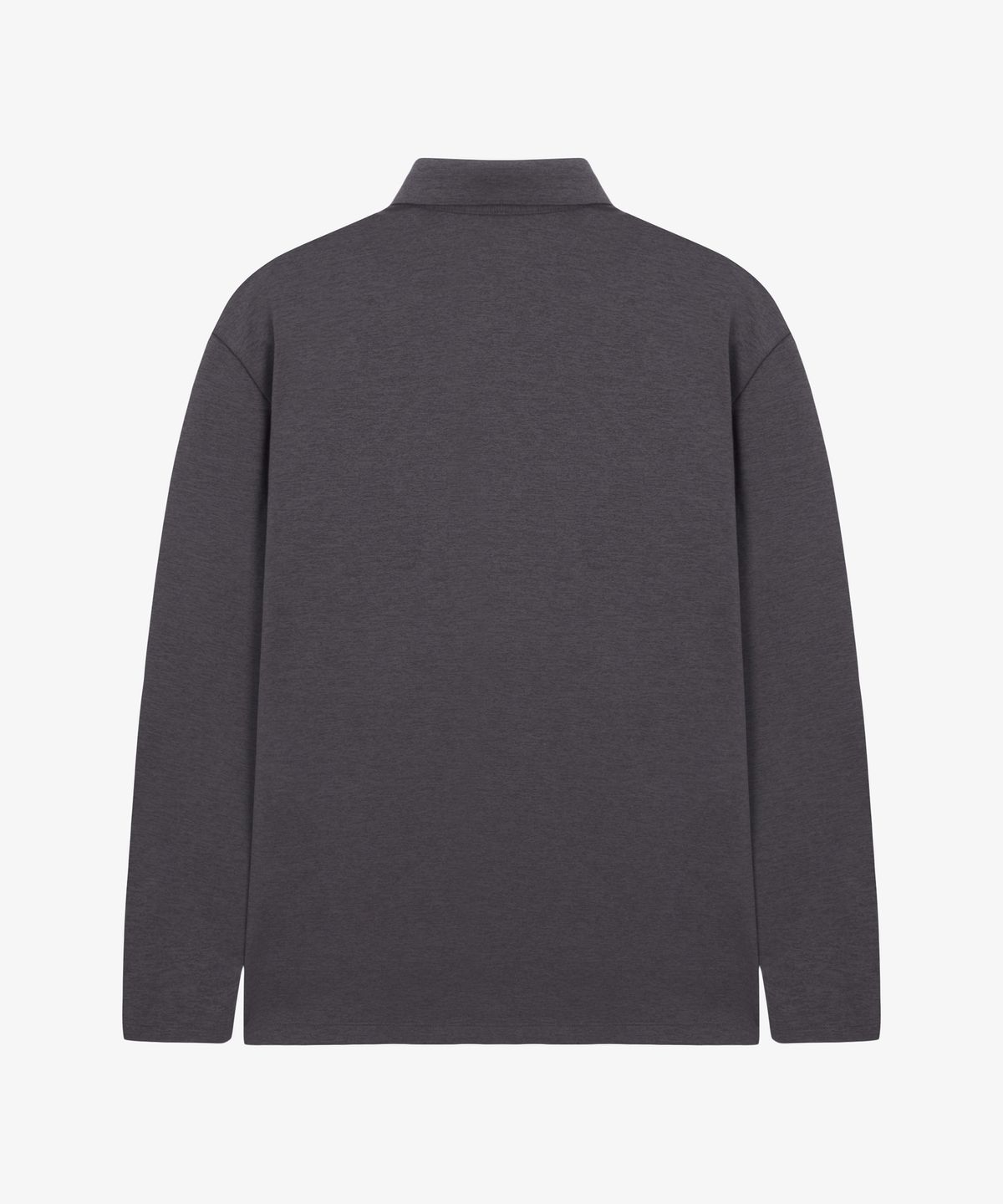 노스페이스(THE NORTH FACE) NT7QS51B 남성 코지 플렉스 긴팔 폴로 DARK SLATE